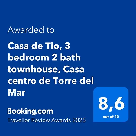 Casa De Tio, 3 Bedroom 2 Bath Townhouse, Casa Centro De דירה טורה דל מאר